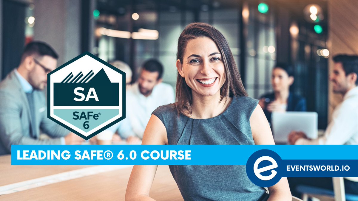 Become a Certified SAFe Agilist and Drive Organizational Transformation with Leading SAFe® 6.0 Course!

Ready to take your Agile journey to new heights?

Then click here eventsworld.io/events/.

#LeadingSAFe6 #SAFeAgilist