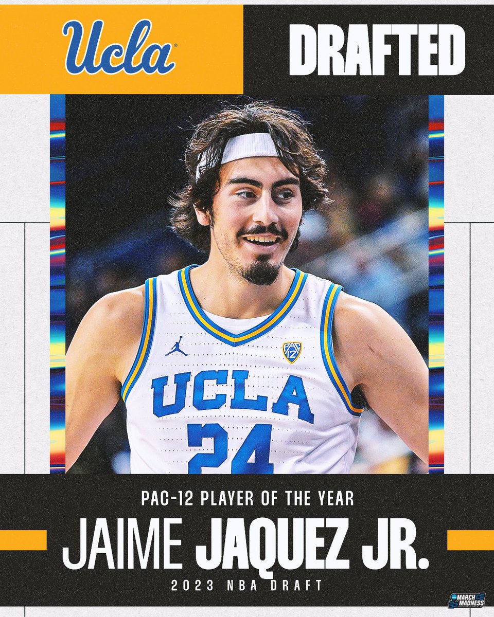 The Heat pick Jaime Jaquez Jr. with the No. 18 overall pick 🔥

The Pac-12 Player of the Year finds a new home in Miami #NBADraft