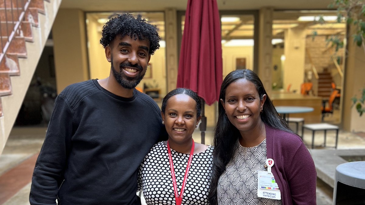 Lahia Yemane, MD (@lahiayemanemd) on Twitter photo ❤️ making Habesha connections 🇪🇷🇪🇹
Yafiet is a <a href="/HowardU/">Howard University</a> rising MS2 doing research this summer at <a href="/StanfordMed/">Stanford Medicine</a>
<a href="/KidneyDoc_Sara/">Sara Kibrom, MD</a> is <a href="/StanfordPedNeph/">Stanford Pediatric Nephrology</a> faculty & new <a href="/stanfordpedsres/">Stanford Pediatrics Residency Program</a> APD with me!
#RepresentationMatters ❤️ making Habesha connections 🇪🇷🇪🇹
Yafiet is a <a href="/HowardU/">Howard University</a> rising MS2 doing research this summer at <a href="/StanfordMed/">Stanford Medicine</a>
<a href="/KidneyDoc_Sara/">Sara Kibrom, MD</a> is <a href="/StanfordPedNeph/">Stanford Pediatric Nephrology</a> faculty & new <a href="/stanfordpedsres/">Stanford Pediatrics Residency Program</a> APD with me!
#RepresentationMatters