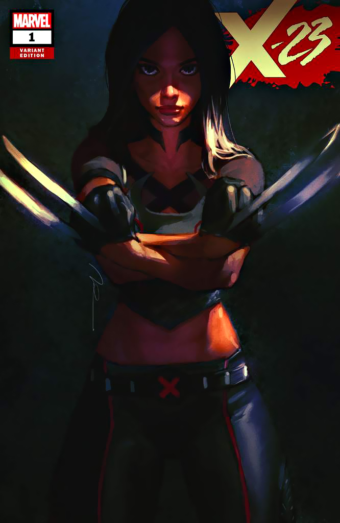 Where has this variant been hiding? 
This artwork is awesome! @GeraldParel 

X-23 #1 (2018) GERALD PAREL COMICXPOSURE VARIANT
#MarvelComics #Xmen #X23