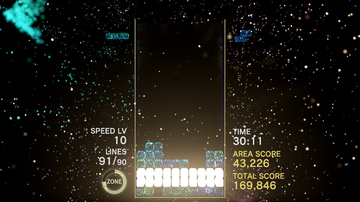 nsarmoredfrog's tweet image. #AFPlaysTetrisEffect #TetrisEffectConnected #NintendoSwitch