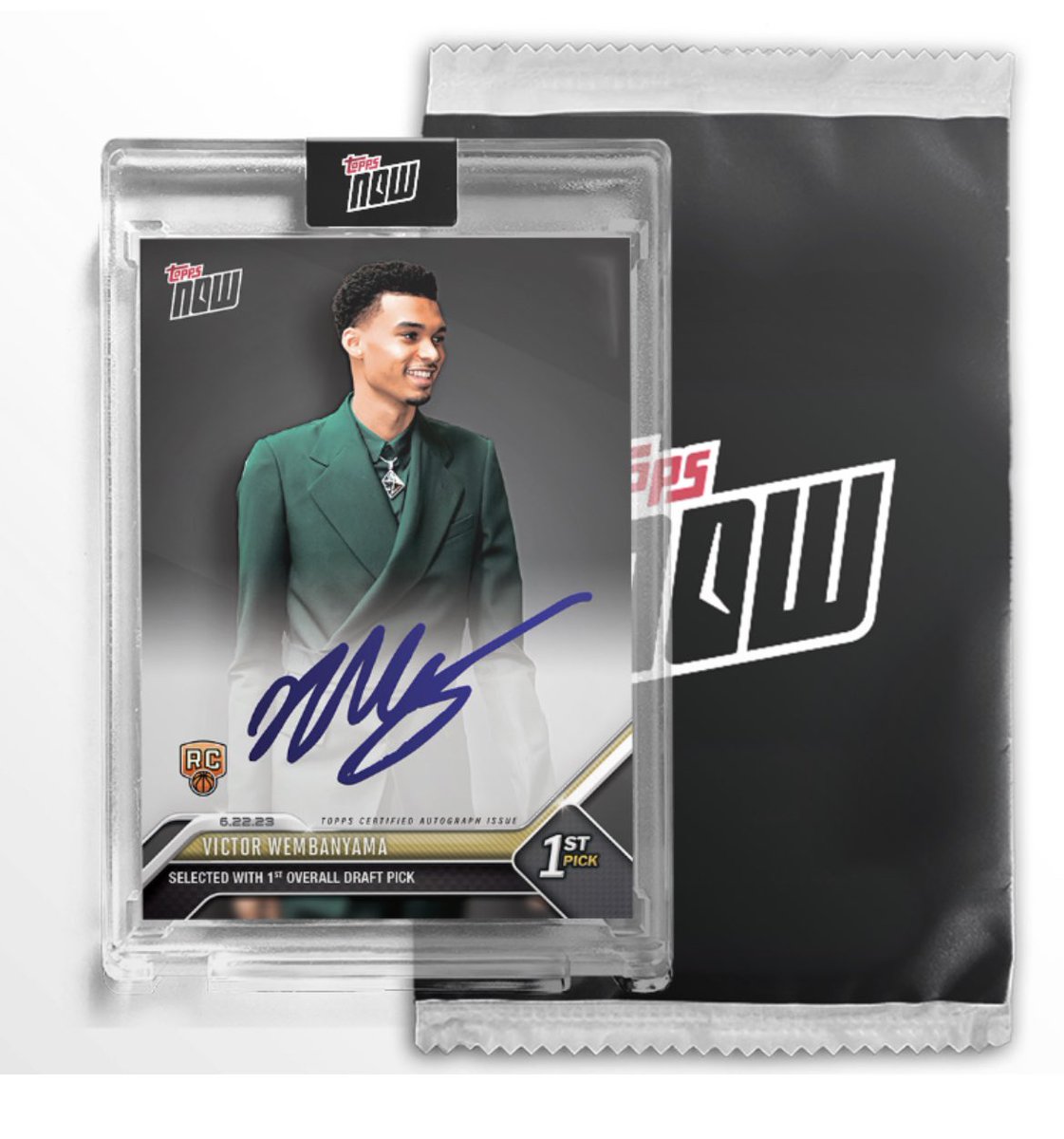 ricanking6's tweet photo. Wemby auto secured! ✅ @Topps @vicw_32 #PorVida https://t.co/SO8rstKwZO