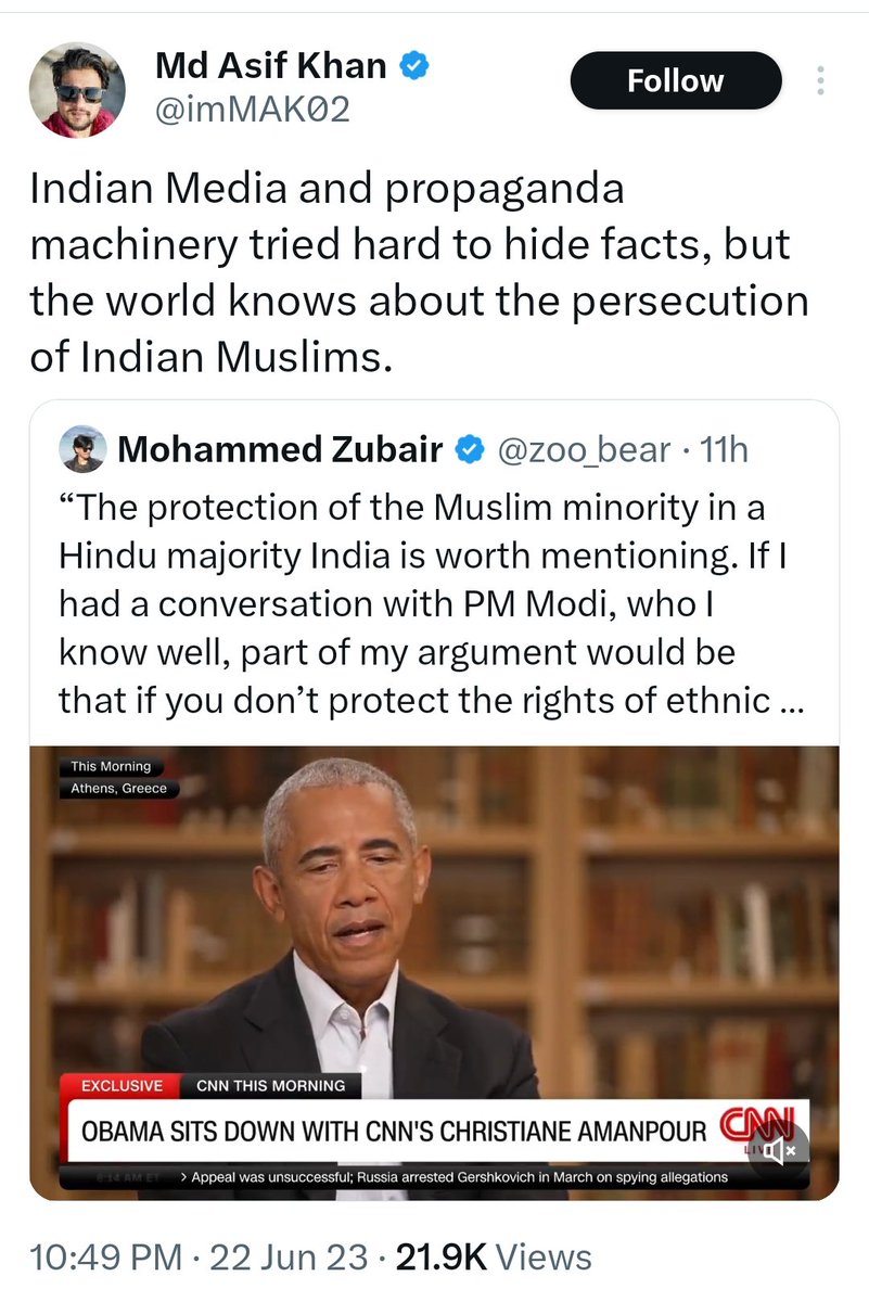 This time world got more aware of the intense lobbying using all possible means by Islamists & their useful idiot minions including Obama abroad & u,zubair in India-repeating 1940s political campaign for Pakistan.This time Indian Muslims can identify Jinnahs & Suharawardis within