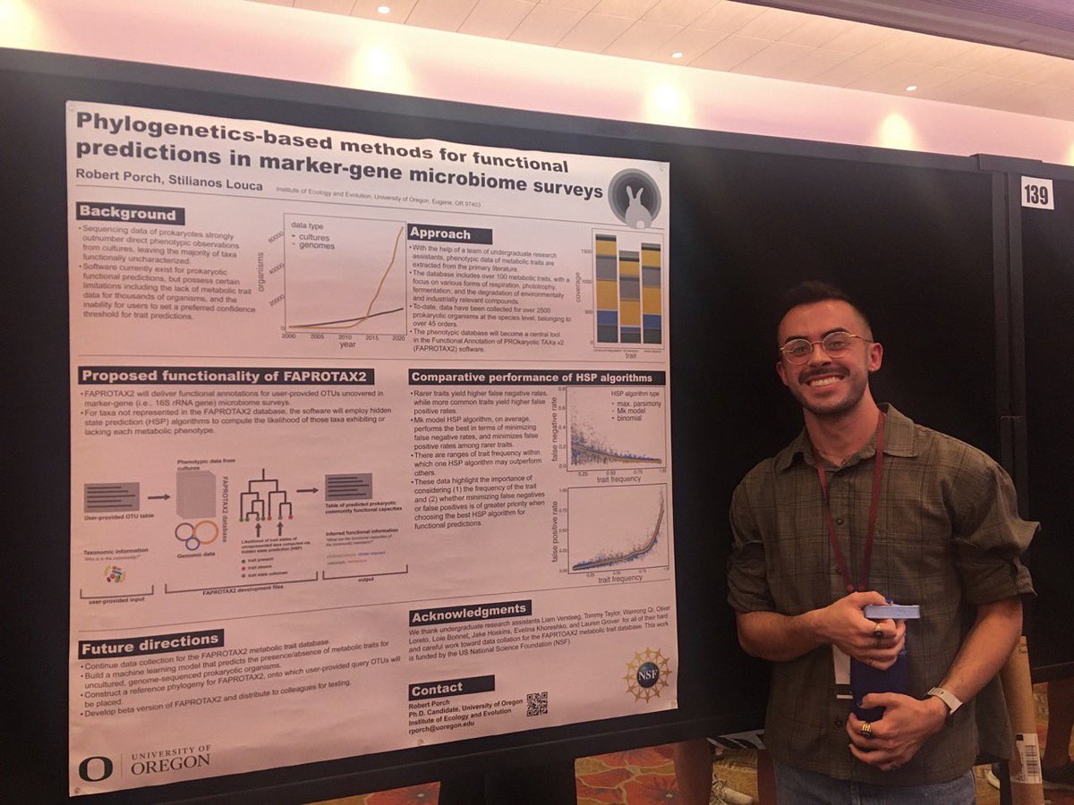 robporch's tweet photo. Had a blast presenting a poster on my research at #Evol2023! 🦠 https://t.co/7OVS04uLaZ