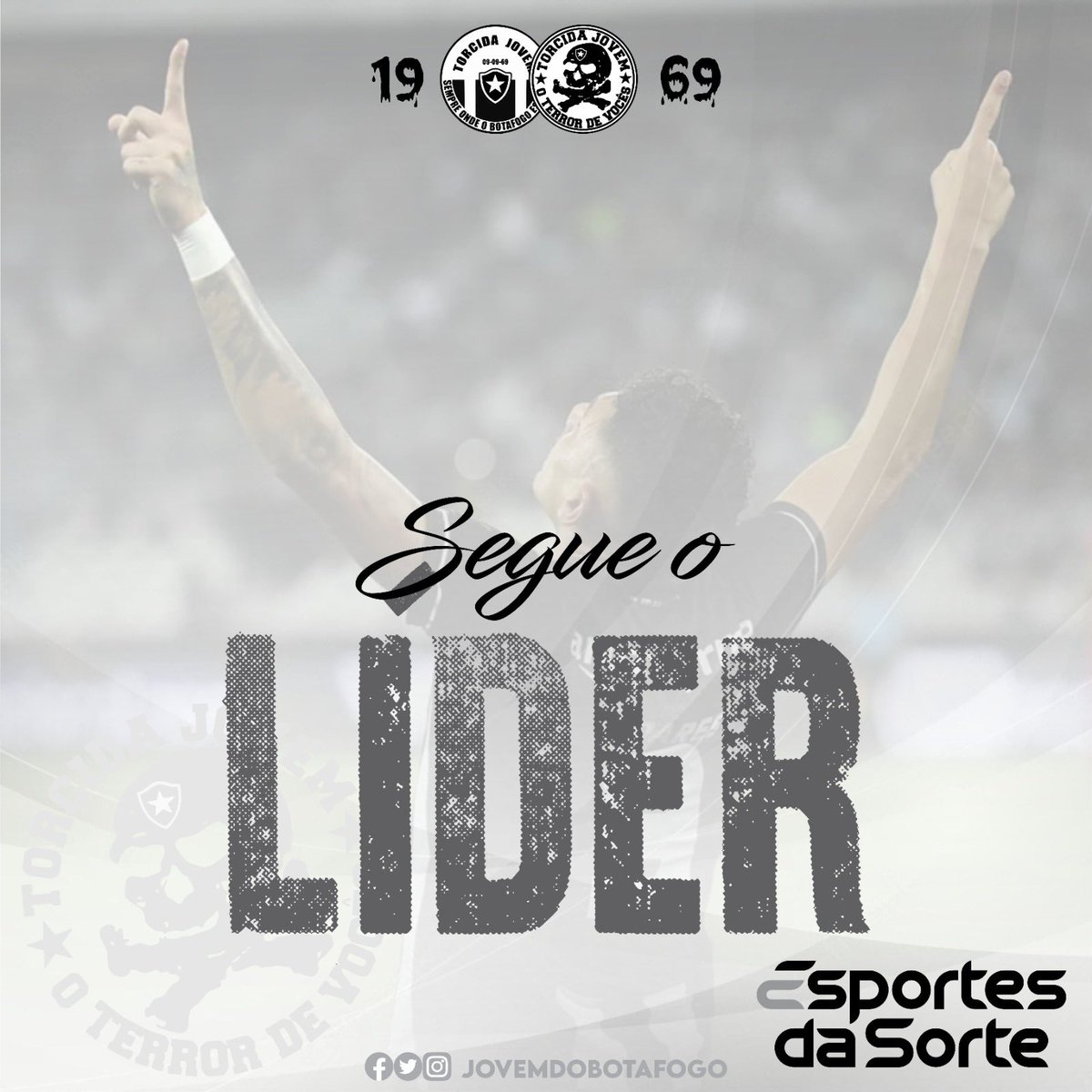MAIS LÍDER DO QUE NUNCA! PODEM SEGUIR!

VAMOS JUNTOS! ☠️🔥
