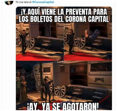 rojo_neon's tweet photo. Me puse a tratar de magnificar lo caro que son los boletos del Corona Capital 2023 y sus tarifas dinámicas:

Ir al CC23 es cinco veces más caro para lxs mexicanos, que ir al Lollapalooza para las personas en Estados Unidos. 

Veamos por qué...🧵 https://t.co/MepeJQo2E8