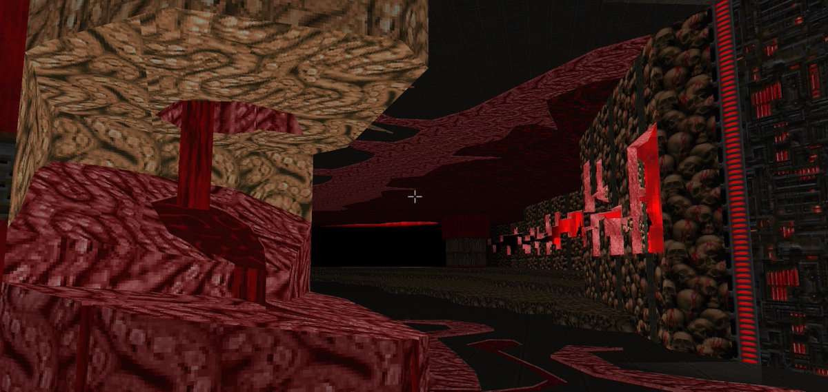 Screenshots of the newly added section  

#RAMP2023 #DOOM #doommapping #mapping