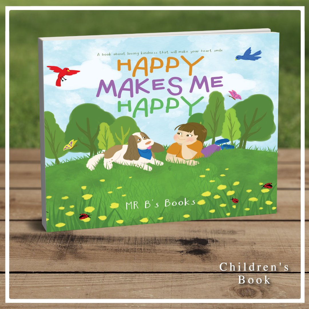 Children’s Book – Happy Makes Me Happy (A book about loving kindness that will make your heart smile) by Mr. B’s Books
Amazon: amzn.to/43KJJDV
@RABTBookTours #RABTBookTours #HappyMakesMeHappy #MrBsBooks #ChildrensBook @MrBsBooks