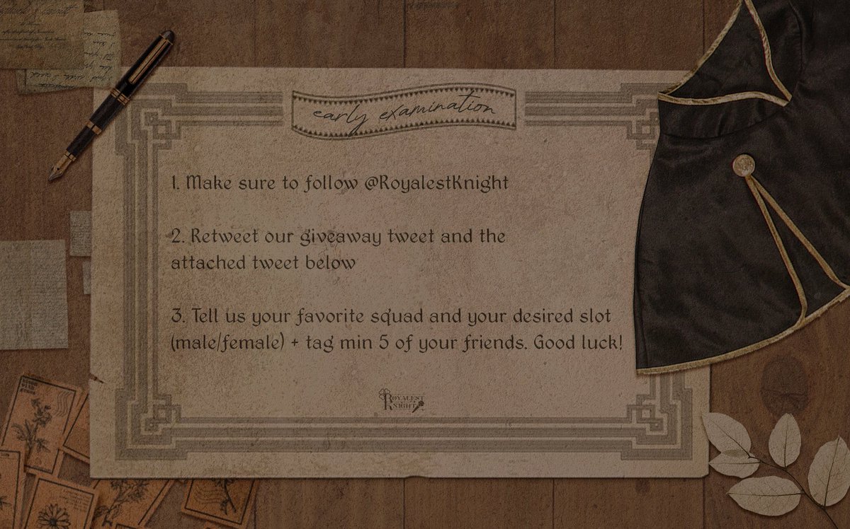 𝐑𝐎𝐘𝐀𝐋𝐄𝐒𝐓 𝐊𝐍𝐈𝐆𝐇𝐓 tweet media