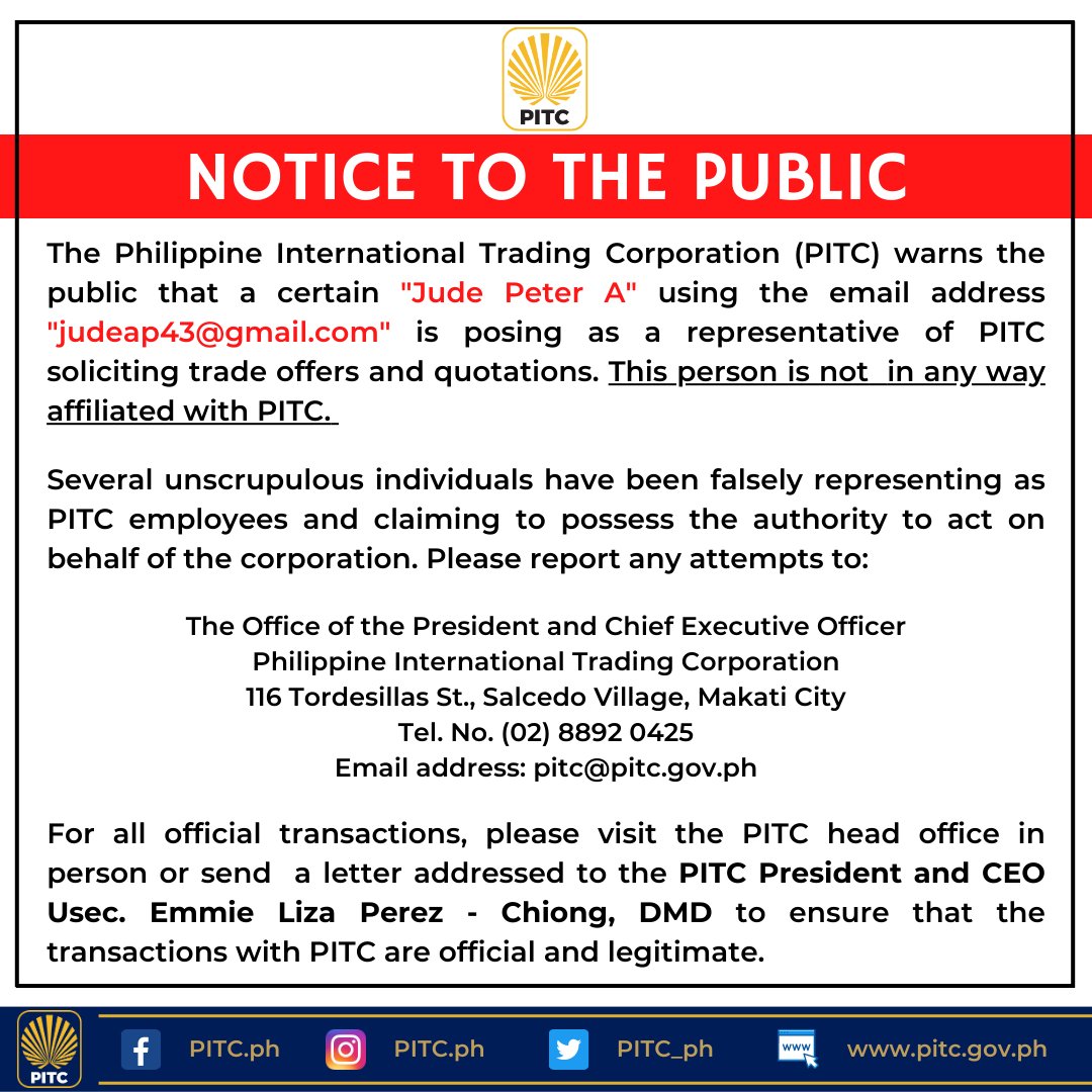 PITC (@pitc_ph) on Twitter photo 