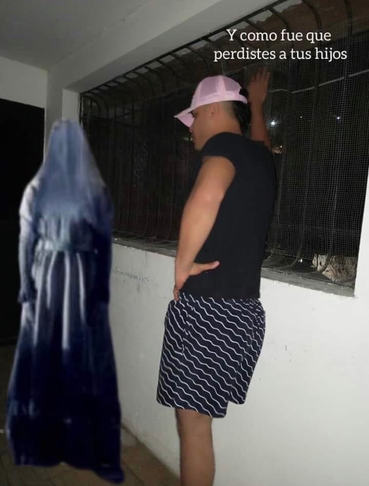 a todo el mundo le da miedo mi casa y yo ya estoy tan acostumbrada que soy esta