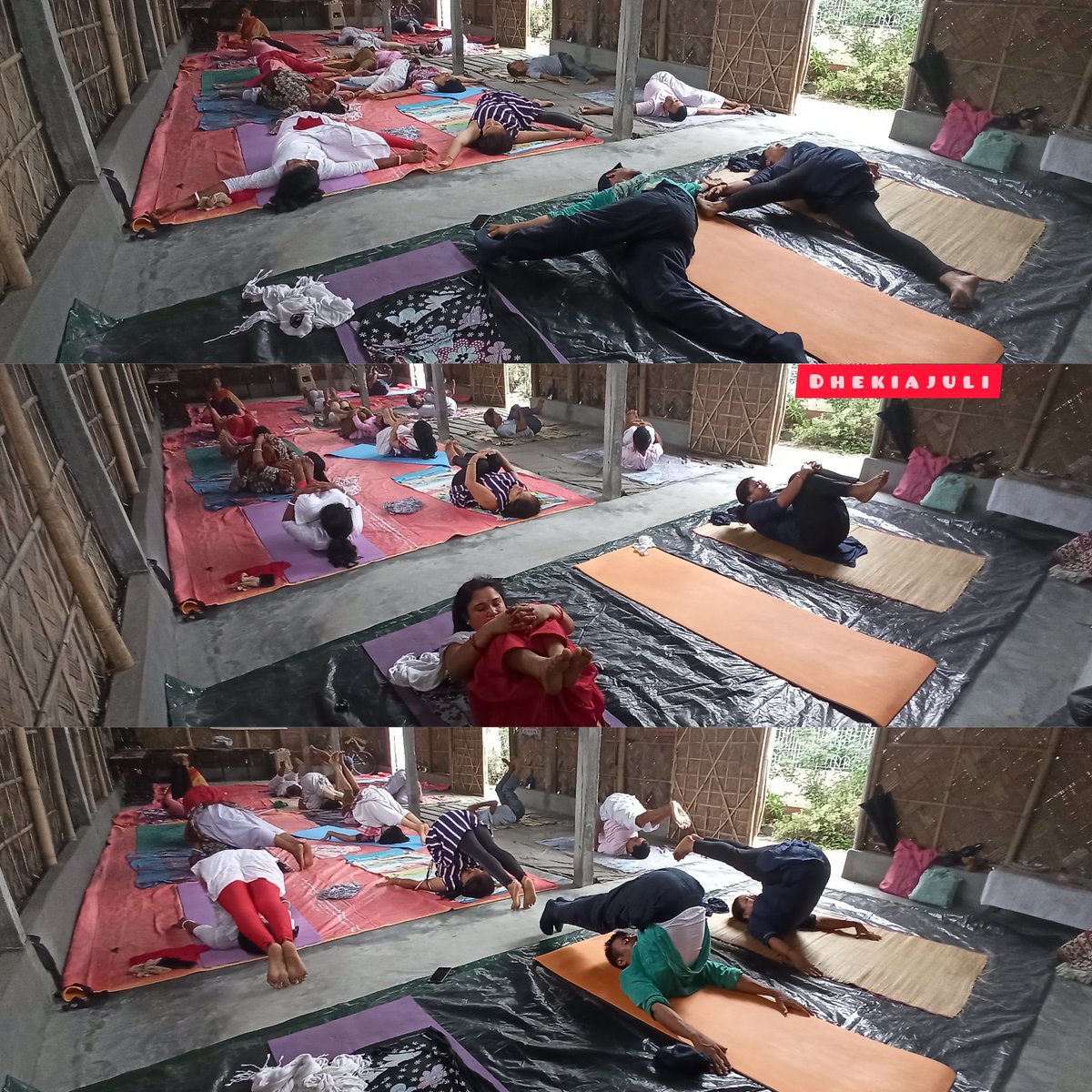 yoga_land's tweet photo. 💐----------------------🧘♀️🧘♂️--------------------💐
Assam #Sonitpur yog Shivir/centres
Yog Mitra... #Barnali Ripon #Manju and #Shewali Borah ji
Date...23.06.2023--------------------🧘♀️🧘♂️ https://t.co/mXzQg5mUpd