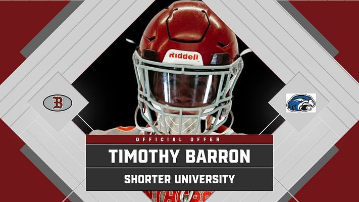 Please join us in congratulating Timothy Barron for earning his first offer, to Shorter University!  This is a well deserved, hard earned offer. Timbo has tremendous upside and is a player his teammates can lean on each day. Congratulations Timbo! #ItsallabouttheWood