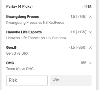 Prophet Sports on Twitter: "eSports: 6/23 +2.23u 🪝on +1118 parlay