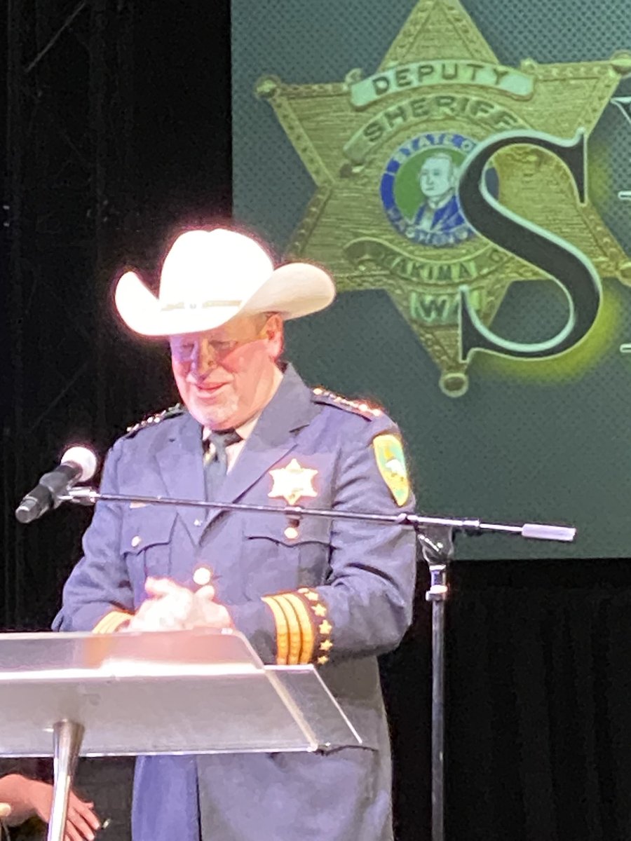 HONORED to join the <a href="/YakimaSheriff/">Yakima County Sheriff's Office</a> at their annual awards ceremony.  The <a href="/yakimapolice/">Yakima P.D.</a> are proud partners!