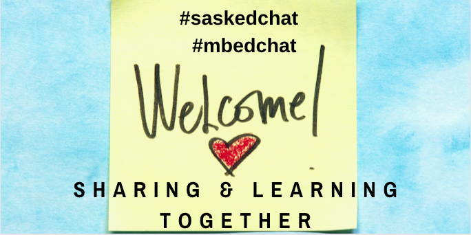 Welcome to #SaskEdChat #MBEdChat 

@MatteoDiMuro 
@CPellizzaro 

Great to have you here tonight!