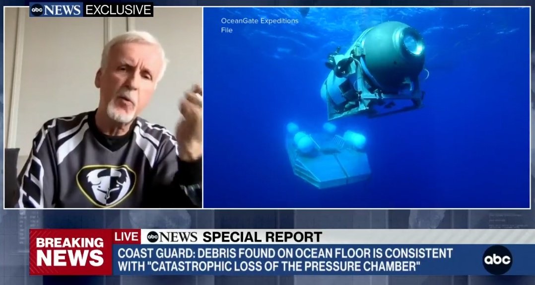 The Titan billionaire submarine expedition will stand in history as one of the most tragic & horrific – and yet one of the most foolish & preventable catastrophes. One, says James Cameron, echoing the Titanic disaster, but none of its lessons. Five dead, unnecessarily. #OceanGate