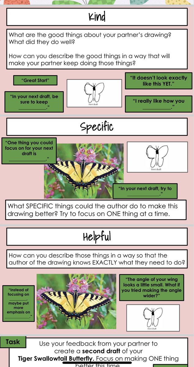 Erin Bauer (@sparkwonder_edu) on Twitter photo Creating materials to teach students how to provide effective feedback to their peers. 🦋 Thanks <a href="/trev_mackenzie/">Trevor MacKenzie</a> for introducing Austin’s Butterfly. Creating materials to teach students how to provide effective feedback to their peers. 🦋 Thanks <a href="/trev_mackenzie/">Trevor MacKenzie</a> for introducing Austin’s Butterfly.