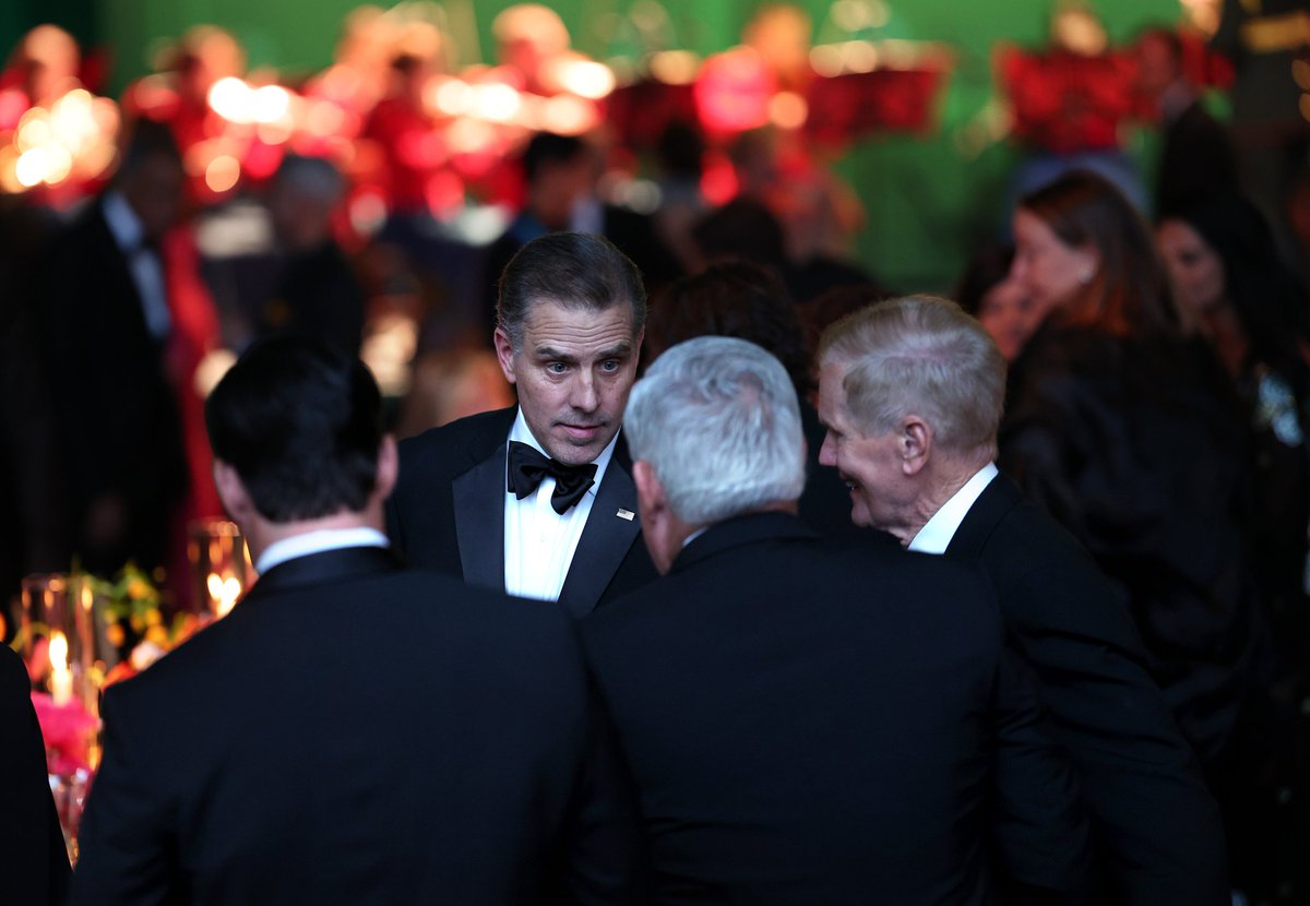 EndWokeness's tweet photo. The WH invited Hunter Biden to the state dinner with PM Modi tonight

Rubbing it in our faces https://t.co/A0IjO0NJ6B