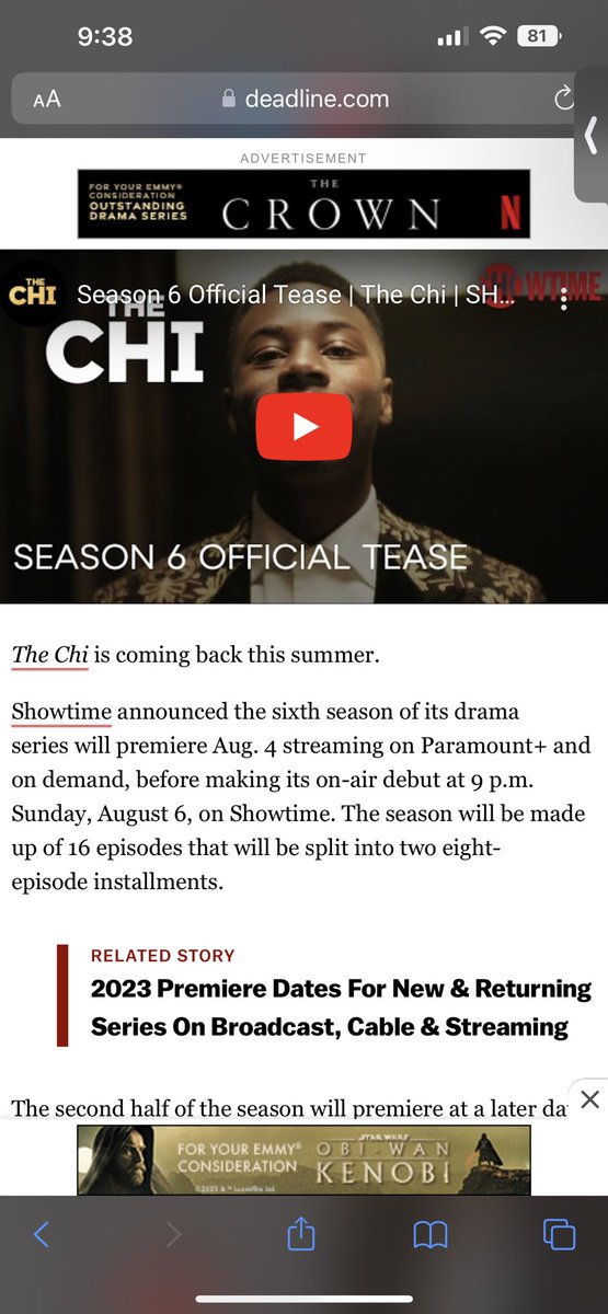 WE UP!

#TheCHI