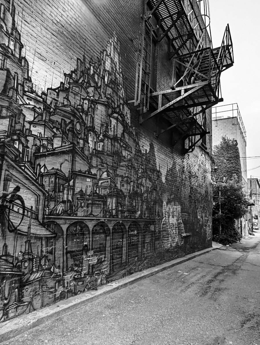 Pretty sights
#blackandwhitephoto #toronto #the6ix #downtowntoronto #art #graffiti #citylife #tdotlife #tdot #yyz #lovethis