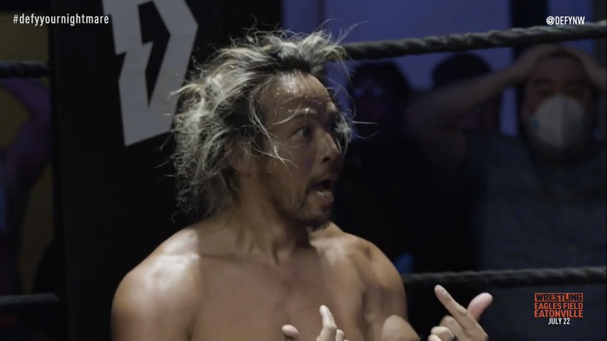 BCis4Life's tweet photo. KENTA won that match and title in the most KENTA way ever. ππ
his face after winning and getting the belt are killing me π
#defyyournightmare https://t.co/Wx8QBoqy64