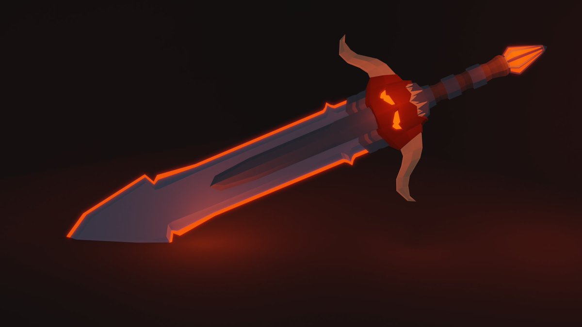 SirSpone's tweet photo. Low Poly Hell Sword. Had a lot of fun making this.

#blender #3DModel #3dart #lowpoly https://t.co/RmkZTOMuOp