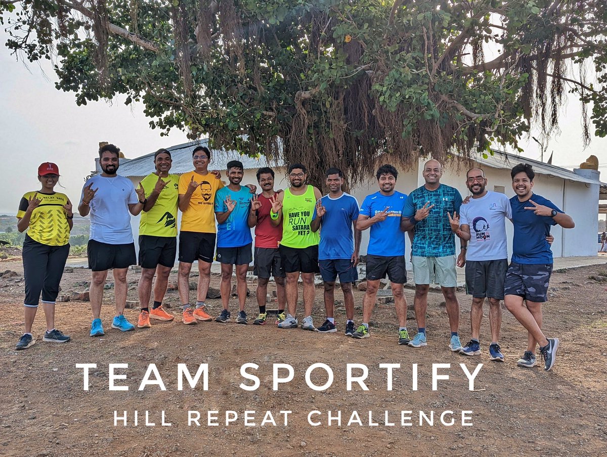 vijay_running's tweet photo. Hill Repeats Challenge with Team ππ»ββοΈππ»ββοΈ
@brooksrunning @brooksrunningIN @Garmin @Garmin_India @TrueREVO @Strava #VijayRunning #teamsportify #getsetsportify #runner https://t.co/MiyT0zp8kM
