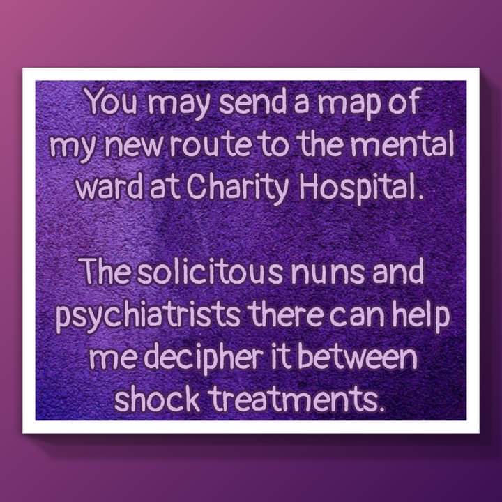 WorkingIgnatius's tweet image. #TBT post
#AConfederacyOfDunces #ConfederacyOfDunces #IgnatiusJReilly #IgnatiusReilly #JohnKennedyToole #BookQuotes #books #BookQuote #LitQuotes #booksbooksbooks #booksoftwitter #NewOrleansLiterature #SouthernLiterature #NewOrleans #NOLA