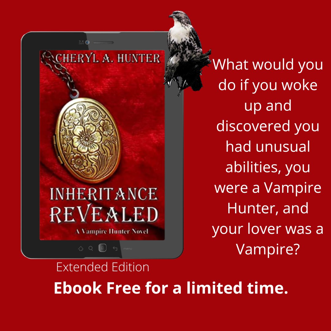 Free Free Free! Get your copy of the extended edition today. This is book 1.
amazon.com/Inheritance-Re…
#freebook #FreebieFriday #Kindlebook #paranormal #fantasy #fiction #series #readersoftwitter #readingforpleasure #BooksWorthReading #booksale