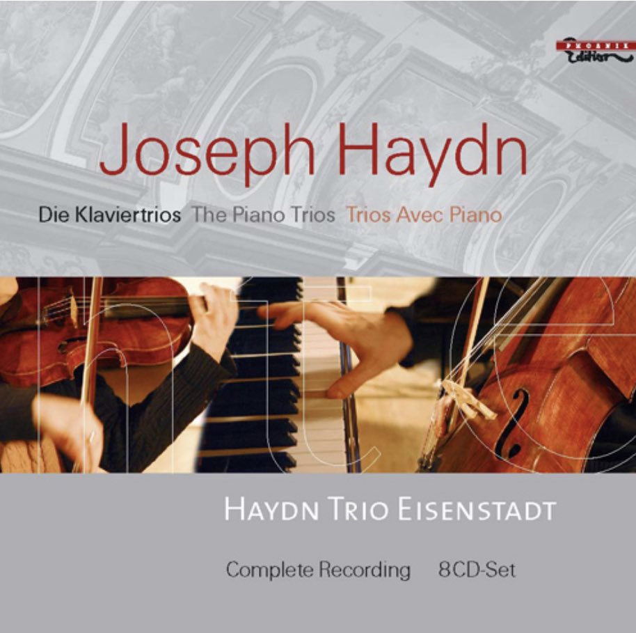 Today’s #haydn 
Piano Trio No.20 in B-flat Major 
#haydntrioeisenstat #haraldkosik #verenastourz #hannesgradwohl #piano #trio #pianotrio #bdur #haydn_xv20 #classicalmusic .
Recording: 1988-2007, #haydnsaal #schlossesterházy #eisenstadt .
