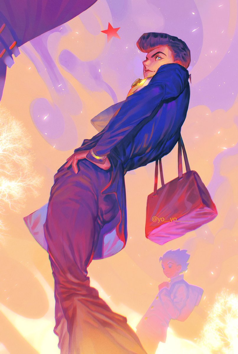 Yo__yo______'s tweet image. #josuke #jjbafanart