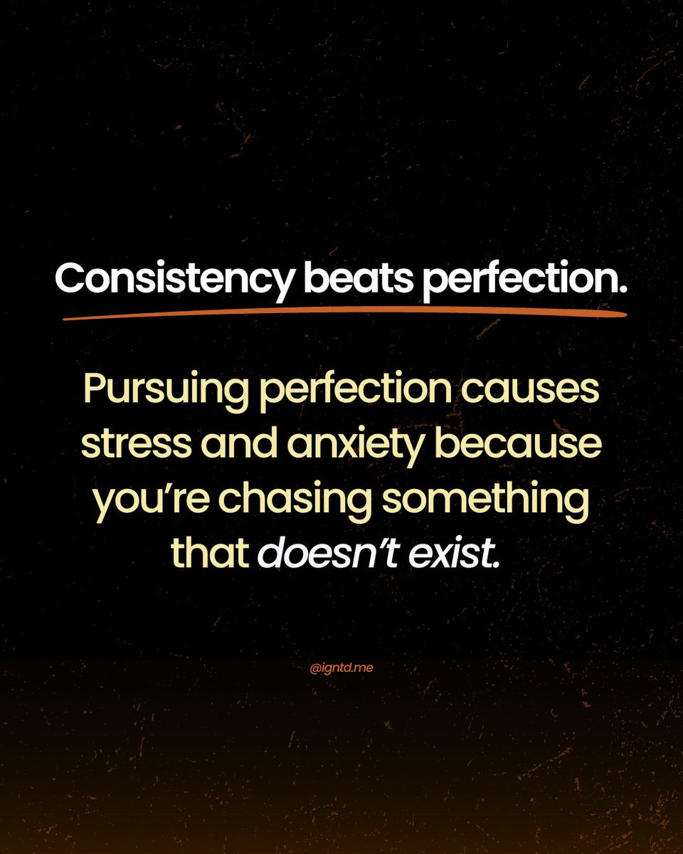 igntd_me's tweet image. Perfection doesn't exist. Facts. 💯
------
#sober #sobriety #recovery #addictionrecovery #addict #addiction #quotes #soberliving #soberjourney #alcoholfree #sobermovement #sobernation #sobercommunity #recoverycommunity #quotesdaily #inspirational #motivation #successmentality