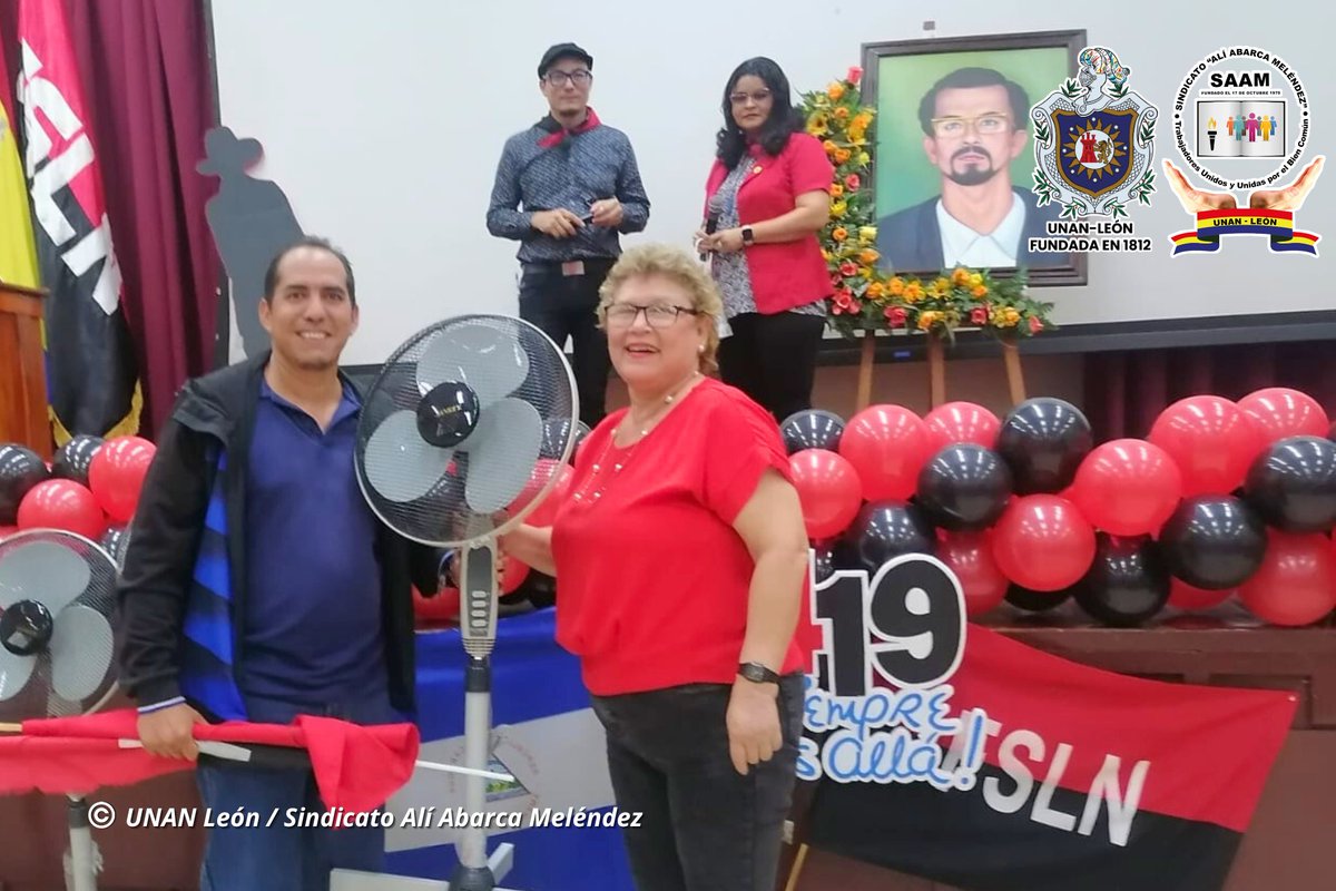 SAAM en coordinación con Vicerrectoría de VE, realizó Cátedra Abierta "Proceso Histórico para alcanzar el Triunfo de la Revolución Sandinista" conmemorando Natalicio Cdte. Carlos Fonseca, Aniv. de la Liberación d León y en saludo al Día del Padre Nic #CdteCarlosVamosAdelante ❤️🖤