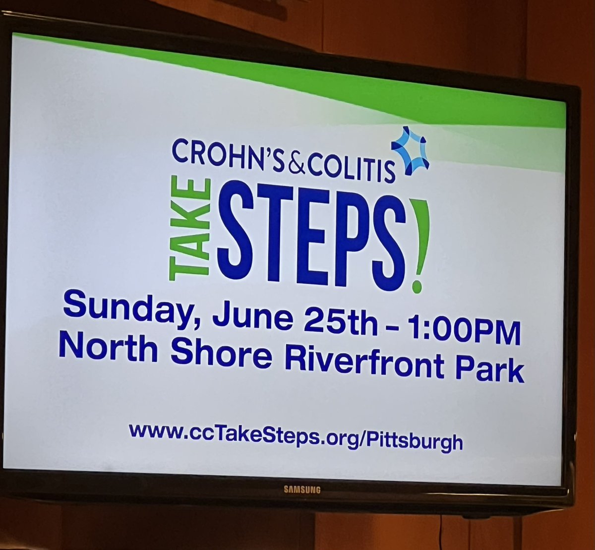 When your hooking into your #TPN and injecting your once every 8 week biologic-- and a fellow @CCfdnWPAWV board member @MitchDugan is on TV promoting our #TakeSteps walk.💜

I love when my #IBD world collides!

#IBDCantStopMe #IBDVisible #Crohns #ShortBowelSyndrome