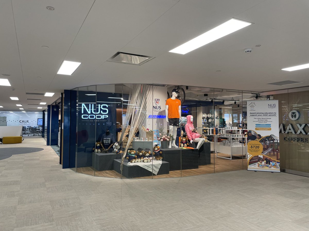 Looking for souvenirs? Head down to the Central Library’s Co-op bookstore! 

How to get here? Take bus D1, and alight at Central Library stop. Alight and turn left and head towards the library and head right here!

#APCRS2023 #CoralReefs #Singapore