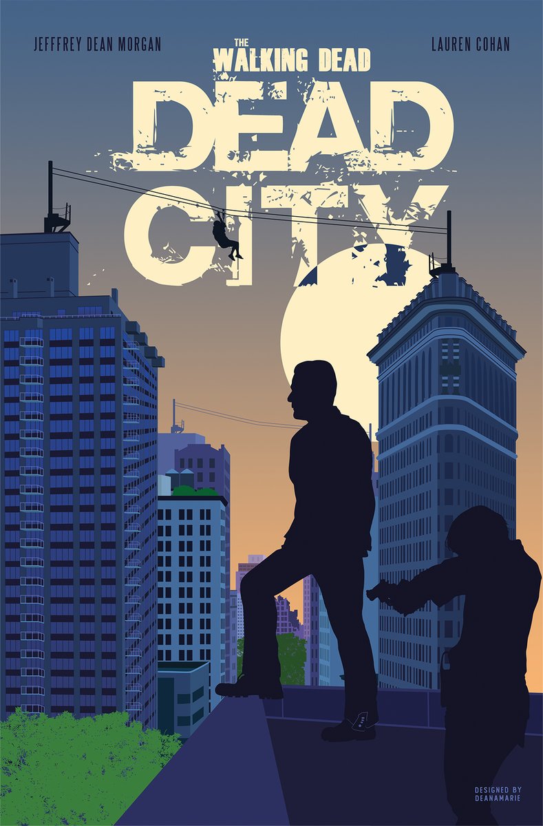 dmgstudioprods's tweet photo. Repost of my Dead City minimalist poster that I made featuring the likeness of Jeffrey Dean Morgan and Lauren Cohan as Negan/Maggie Rhee. You can find this in my etsy shop.

https://t.co/ZGOaahbwUR https://t.co/dlkMJh38ee