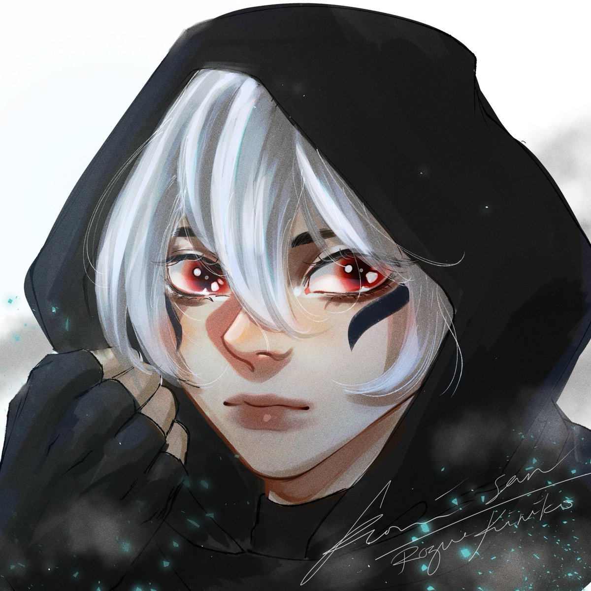 Honestly love Kiriko's free skin from the bp 🥹🖤🖤🖤

#overwatch2 #kiriko #overwatchfanart