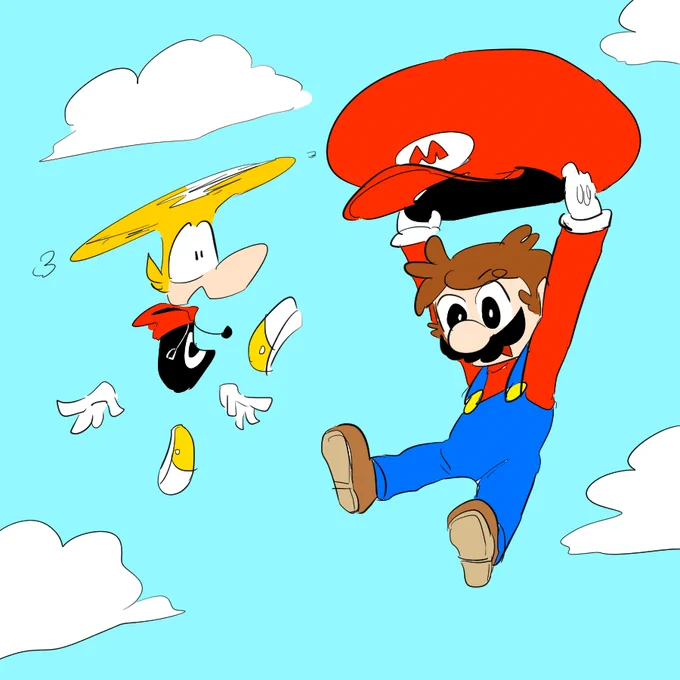 クロスオーバー レイマンとマリオ