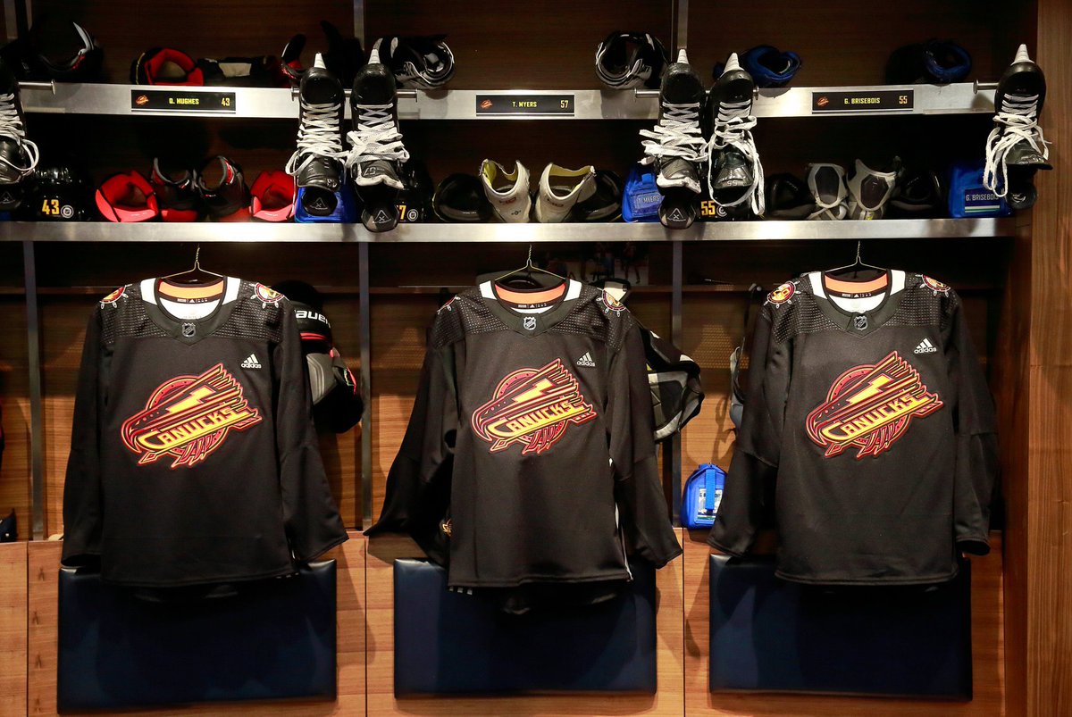 richardzussman's tweet photo. All these jerseys are now banned for warm-up by the NHL. #NHL https://t.co/bgcvW996FL