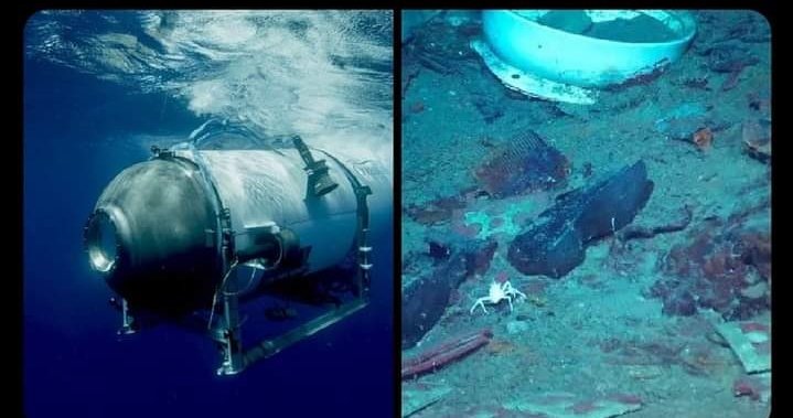 Breaking News : A Debris field has been discovered near the Titanic by a remotely operated vehicle

Us Coast guard will brief the public

#Titan #submarino #Titanic #titanicsubmarine #Submersible #titanicsubmersible #sajii_writes