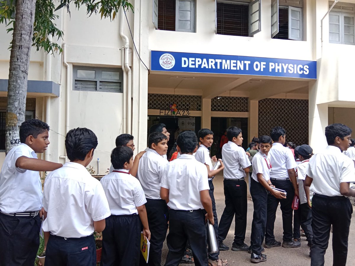 Loyolites at ‘Heights 2023’, a researchers’ festival organised by Kerala University at its Karyavattom campus
