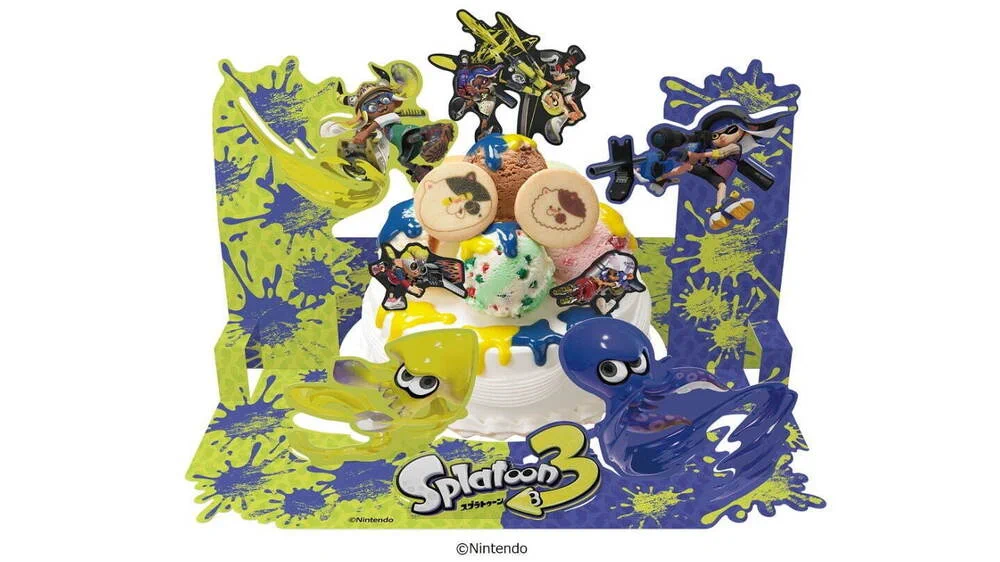 サーティワンとスプラトゥーンのコラボアイスが発売！