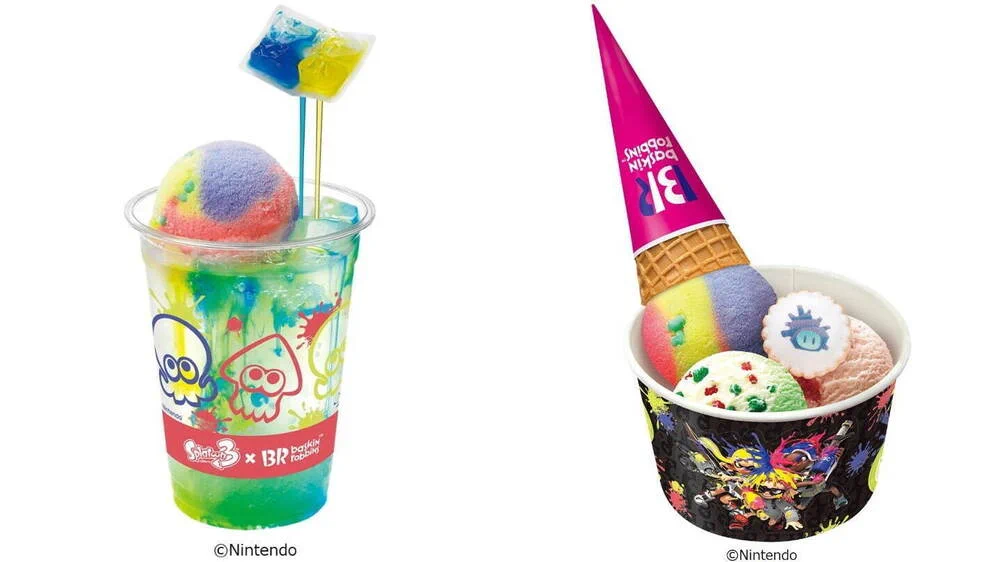 サーティワンとスプラトゥーンのコラボアイスが発売！