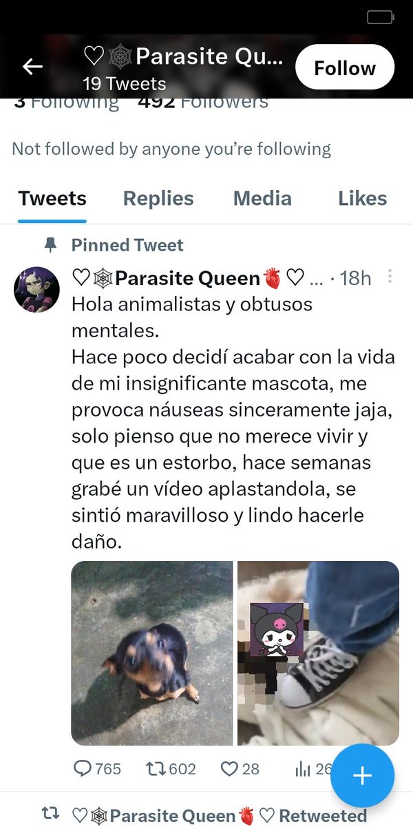 A falta de una, ¿Otra?
Que les pasa, son simples seres inocentes. Primero #VanessaNEvil y ahora #ParasiteQueen, que enfermizo es tener esos pensamientos...

Por cierto, aquí están sus datos:
+584246271258
Ubicacion: Venezuela - Maracaibo
Nombre: Tiffany Henríquez Bistamante