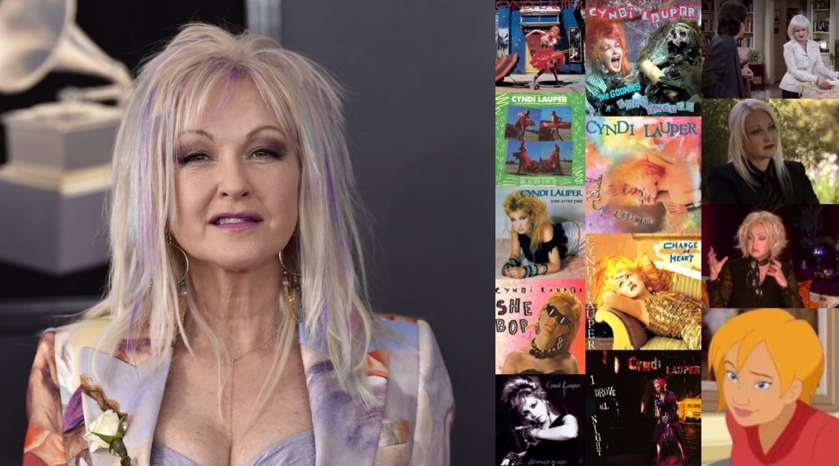 Happy 70th Birthday to Cyndi Lauper! 