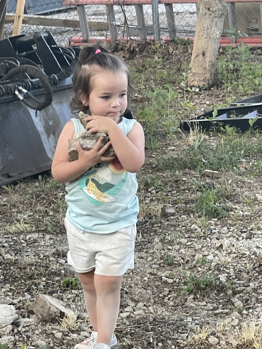 Blake is helping clean up camp for powwow. She is living her life to the fullest. #cancerfree #thankful and grateful