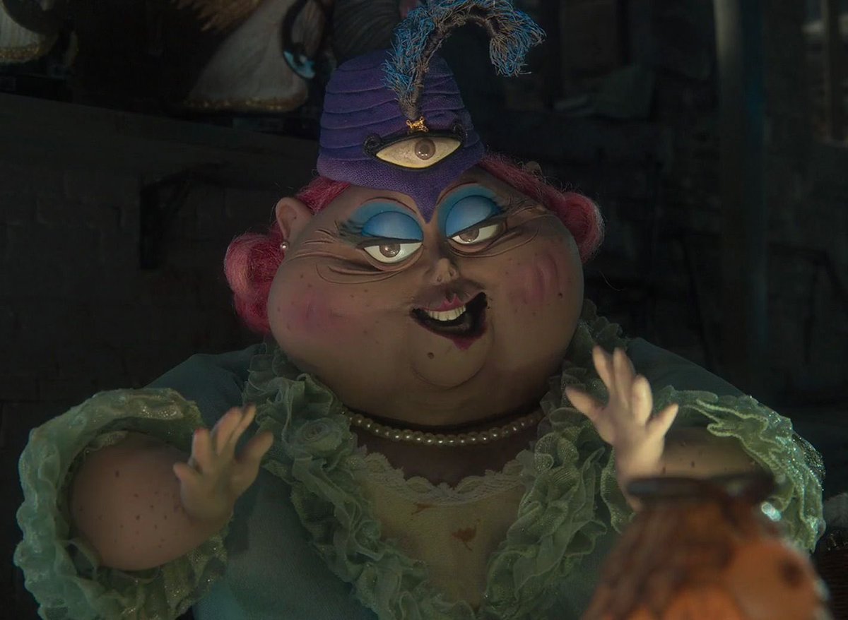 plussizeotd's tweet image. todays plus size character of the day is april spink from coraline! she’s lesbian!