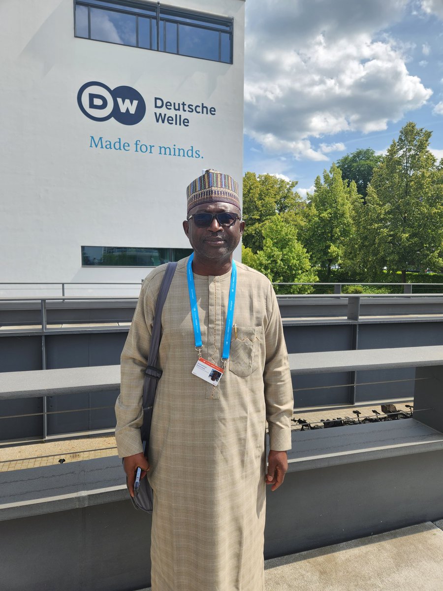 I attended my 1st #dw_gmf, where I had the opportunity to interact with great media practitioners. Good news for Nigeria - our narrative of being a 👍 nation has started emerging with few bold actions taken by PBAT. Pls join me to celebrate 🇳🇬