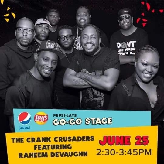 thedarylj's tweet image. FINALLY! Fav summer event and MANNN I'M TRYING TO TELL YOU! This weekend's going to CRANK MAGNIFICENTLY! Just a TASTE! GET IT? #BBQinDC #BlackMusicMonth @BBQinDC @djjazzyjeff215 @SugarBearEU @Raheem_DeVaughn @CrankCrusaders @chuckbrowndc